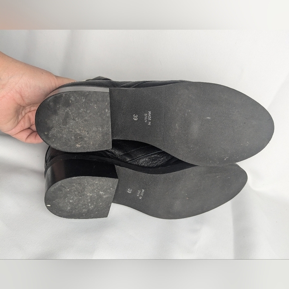 L'INTERVALLE Black Ankle Boots - Picture 10 of 12